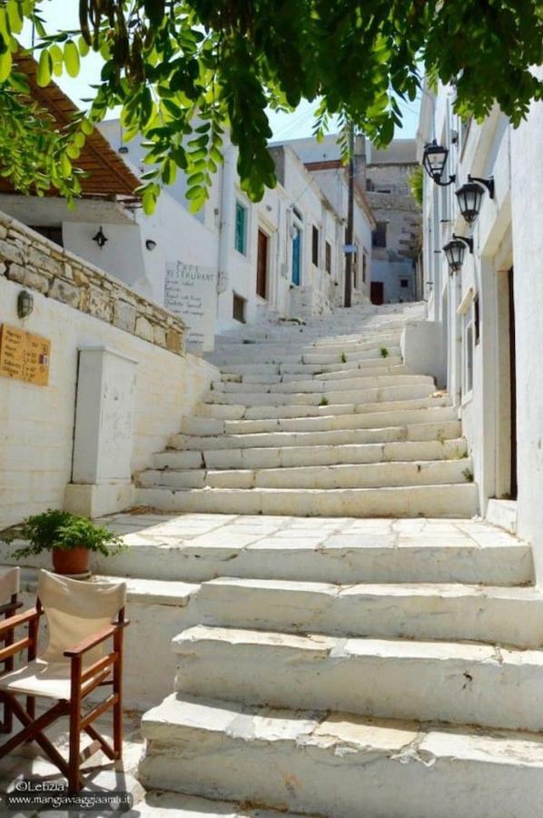 Apiranthos Diamond Maisonette In Naxos Aperathos Bagian luar foto